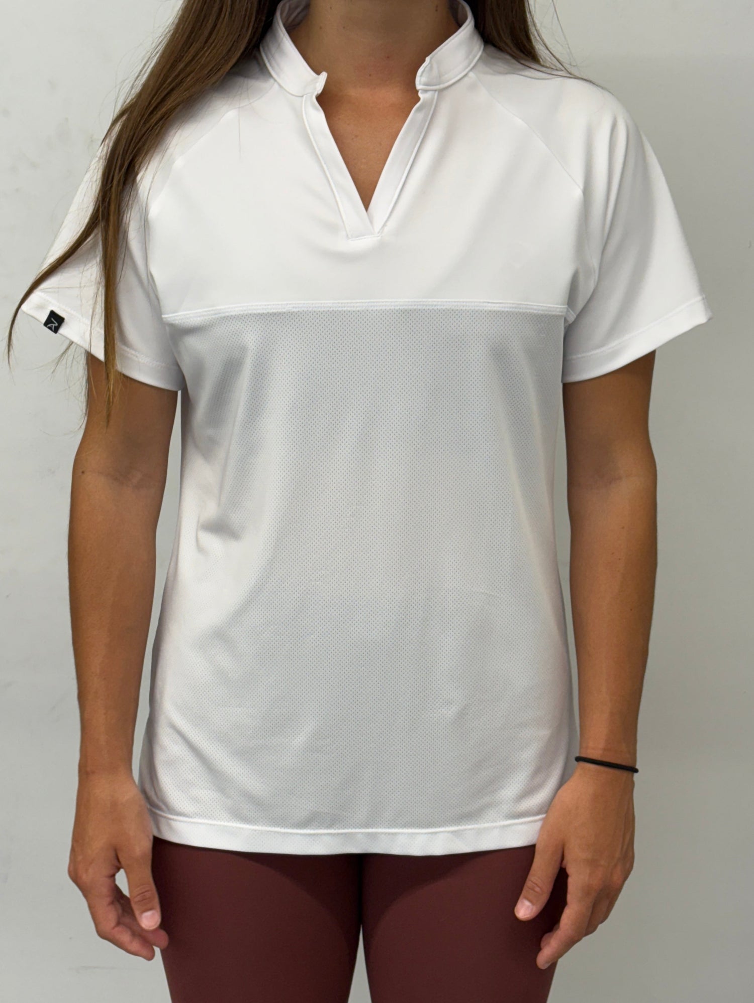 Womens Mock V-Neck Jersey 